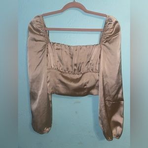 Forever 21 NWOT “Cropped” Blouse